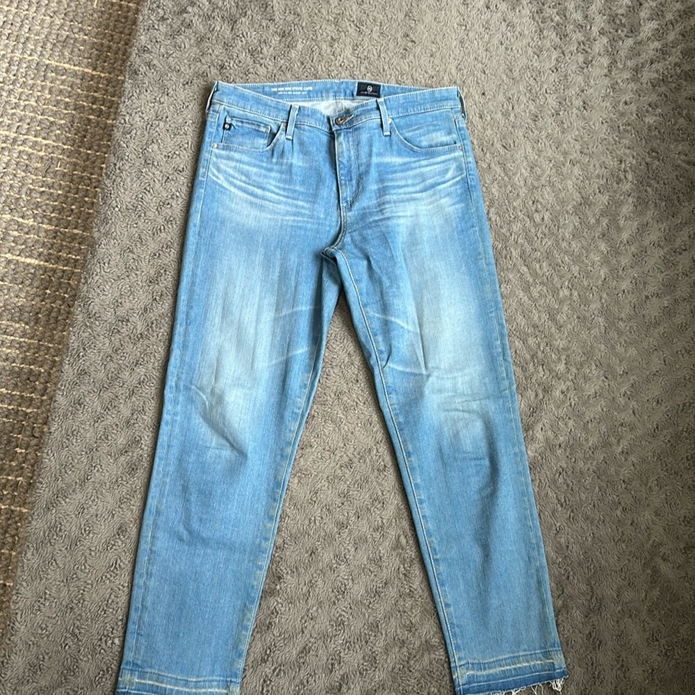 AG ADRIANO GOLDSCHMIED mid-rise Stevie Capri